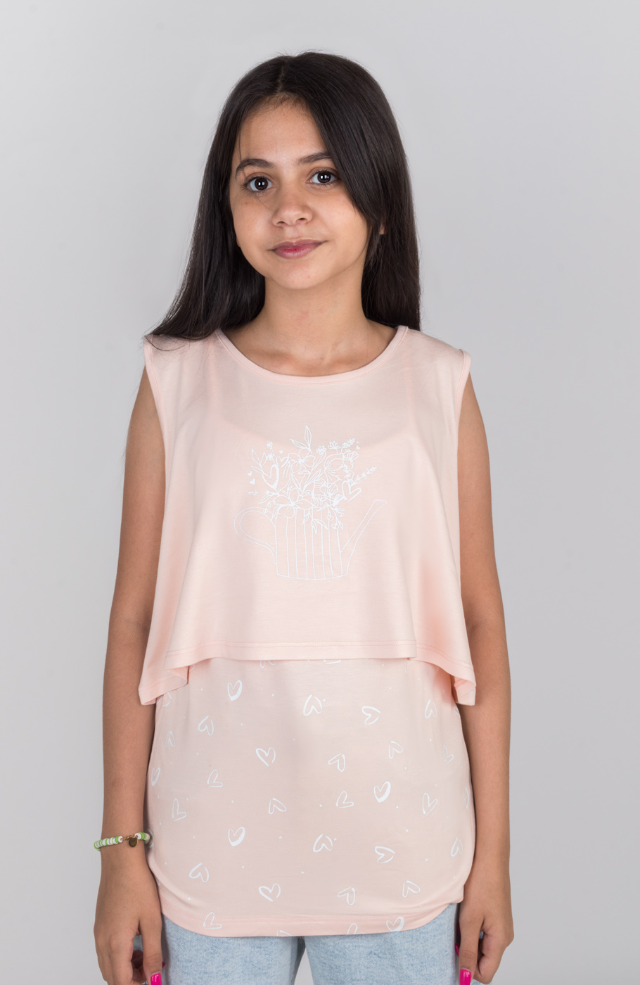 تاپ زیر و رو ویسکوز ساده