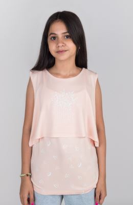 تاپ زیر و رو ویسکوز ساده