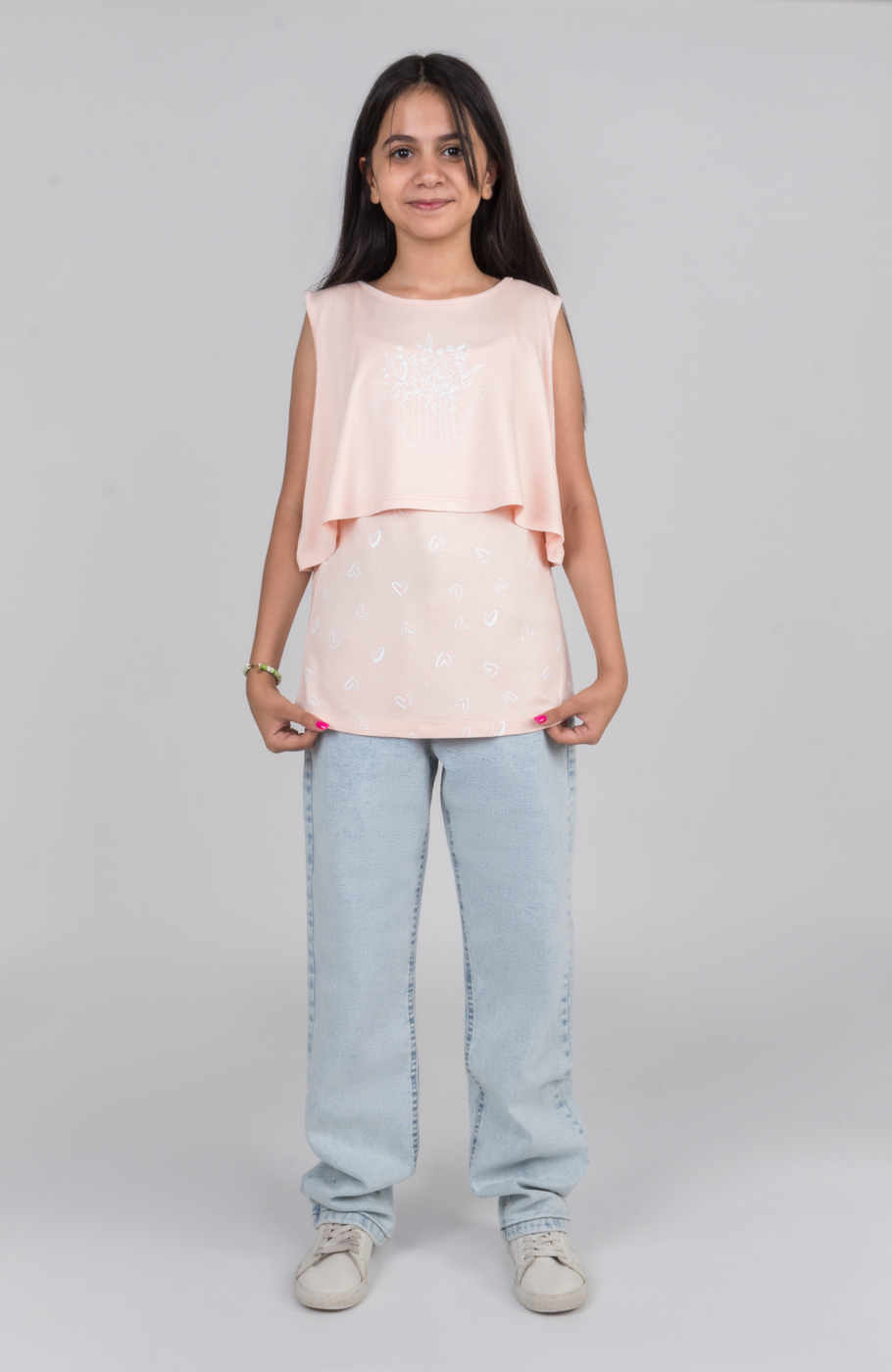 تاپ زیر و رو ویسکوز ساده