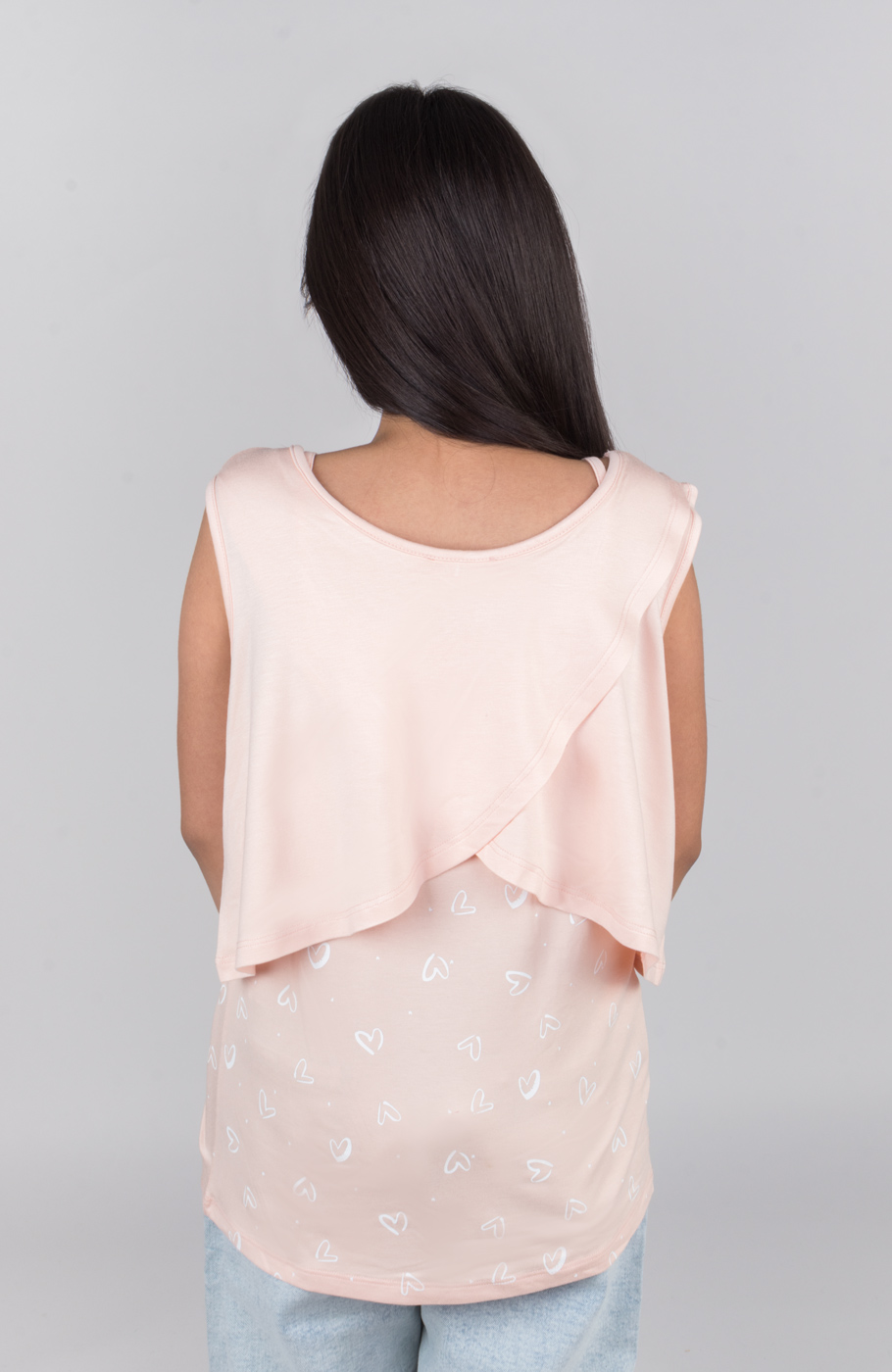 تاپ زیر و رو ویسکوز ساده