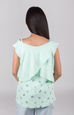 تاپ زیر و رو ویسکوز ساده