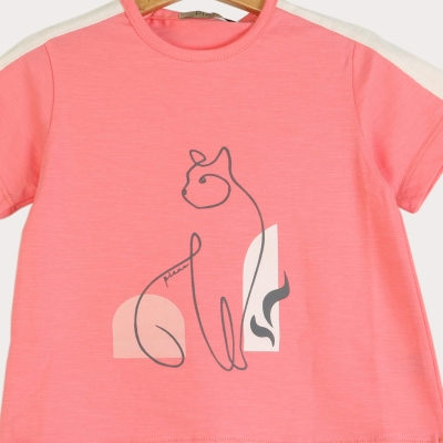 تیشرت یکرو لایکرا اسلپ دمپا گت دار