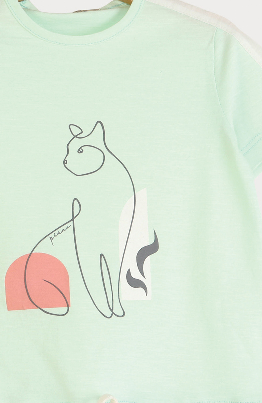 تیشرت یکرو لایکرا اسلپ دمپا گت دار