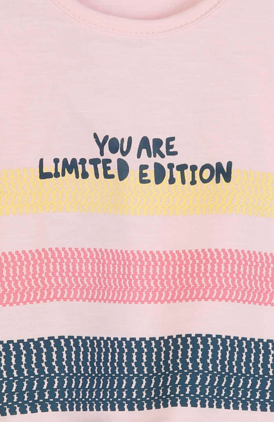 تیشرت یکرو لایکرا اسلپ جلو گره ای