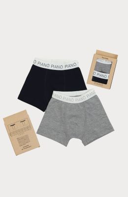 شورت پا دار ساده پک دوتایی