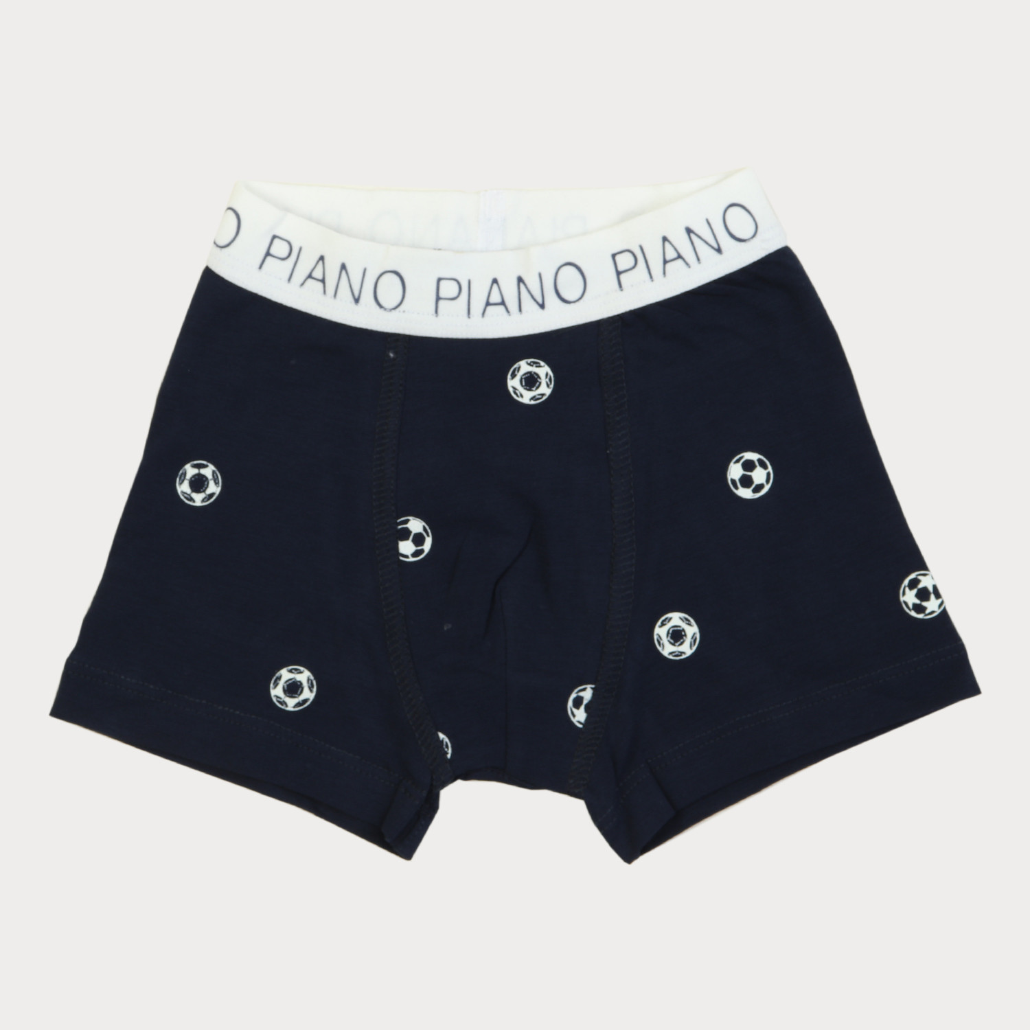 شورت پا دار چاپ توپ فوتبال پک دوتایی