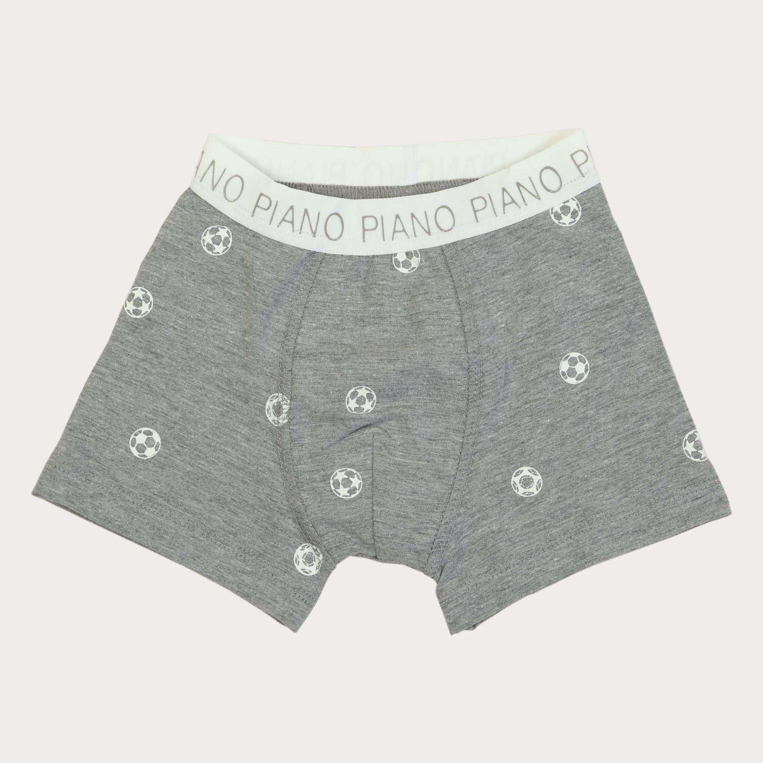 شورت پا دار چاپ توپ فوتبال پک دوتایی