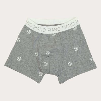 شورت پا دار چاپ توپ فوتبال پک دوتایی