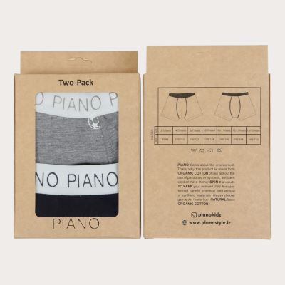 شورت پا دار چاپ توپ فوتبال پک دوتایی