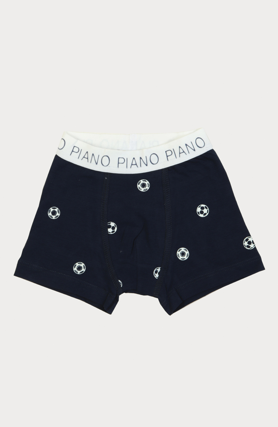 شورت پا دار چاپ توپ فوتبال پک دوتایی