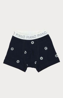 شورت پا دار چاپ توپ فوتبال پک دوتایی