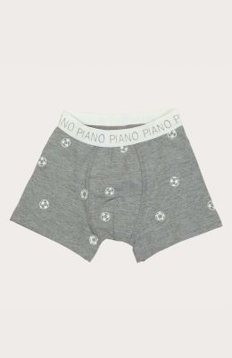 شورت پا دار چاپ توپ فوتبال پک دوتایی