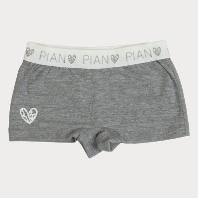 شورت پا دار چاپ قلب پک دوتایی