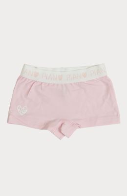 شورت پا دار چاپ قلب پک دوتایی