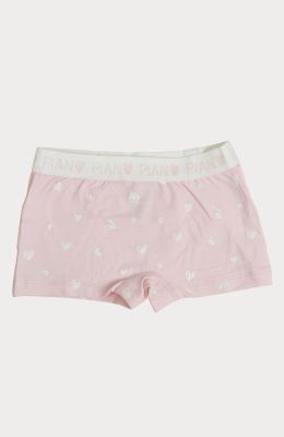 شورت پا دار تمام چاپ قلب پک دوتایی