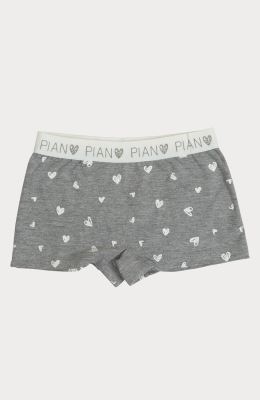 شورت پا دار تمام چاپ قلب پک دوتایی