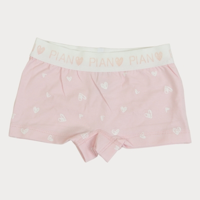 شورت پا دار تمام چاپ قلب پک دوتایی