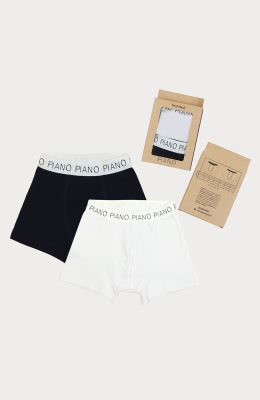 شورت پا دار ساده پک دوتایی