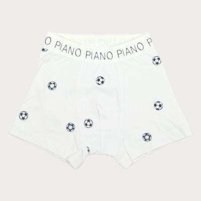 شورت پا دار چاپ توپ فوتبال پک دوتایی