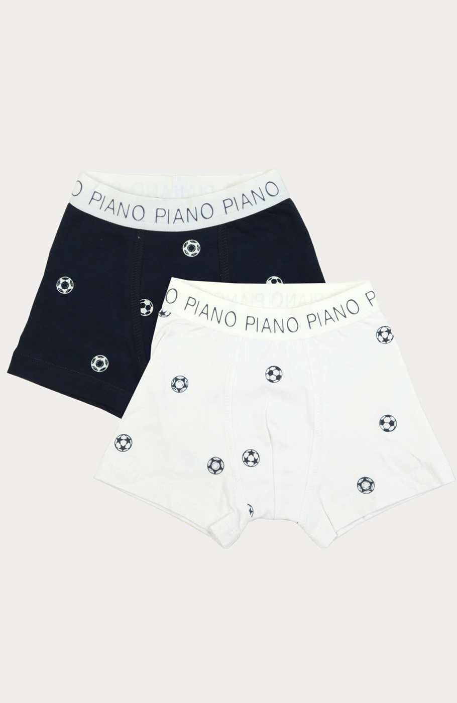 شورت پا دار چاپ توپ فوتبال پک دوتایی