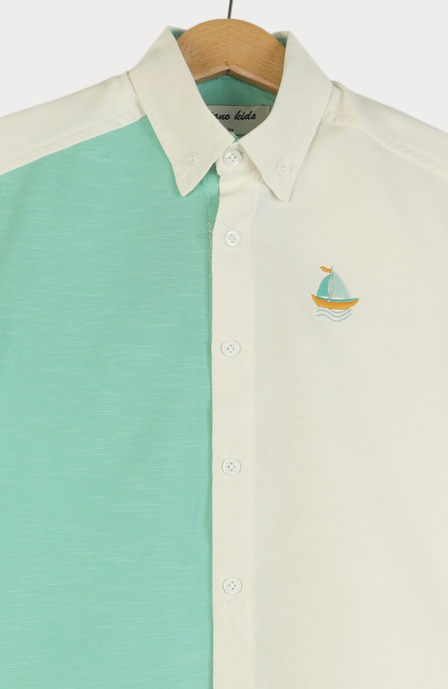 شومیز آکسفورد و اسلپ آستین کوتاه