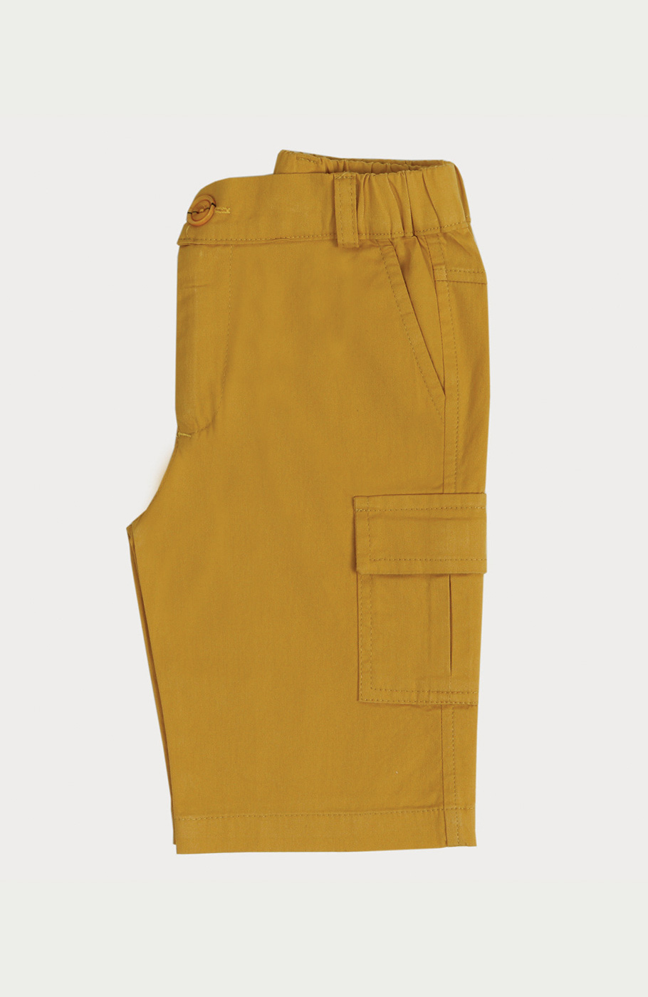 شلوارک کتان جیب دار