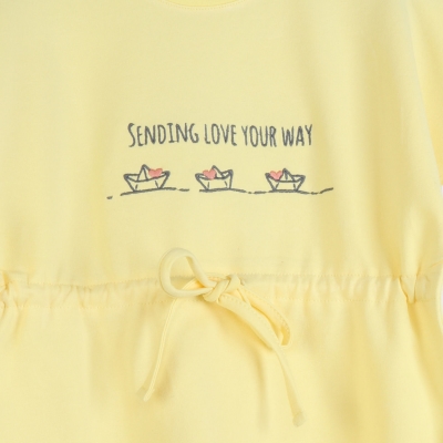 پیراهن دورس دو نخ لیفه دار