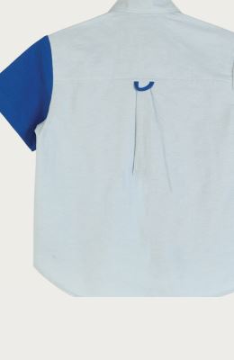 شومیز آکسفورد و اسلپ آستین کوتاه