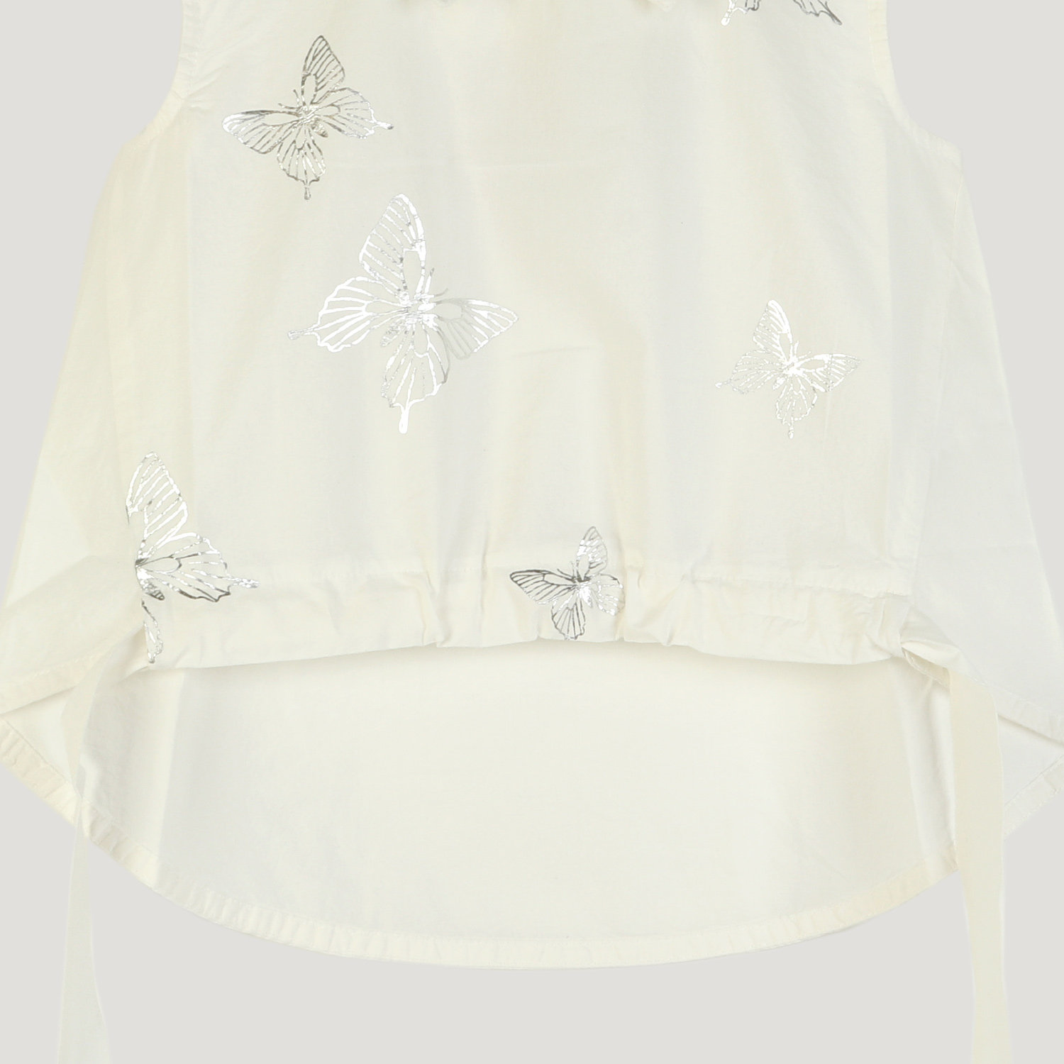 تاپ پوپلین نازک یقه دار