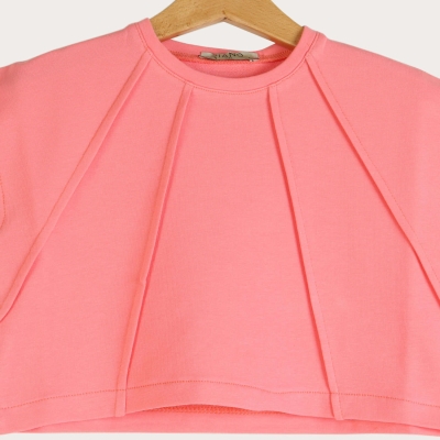 نیم تنه دورس دو نخ آستین کوتاه