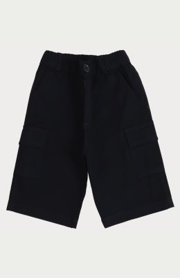 شلوارک کتان جیب دار