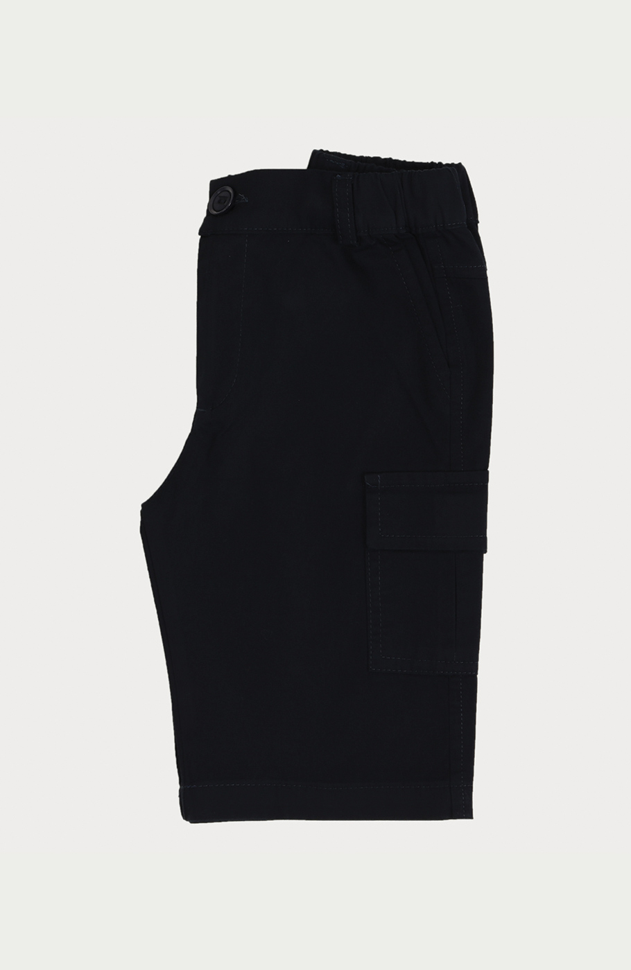 شلوارک کتان جیب دار