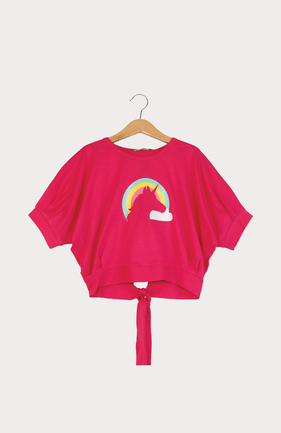 بلوز یکرو لایکرا اسلپ آستین کوتاه کیمونو