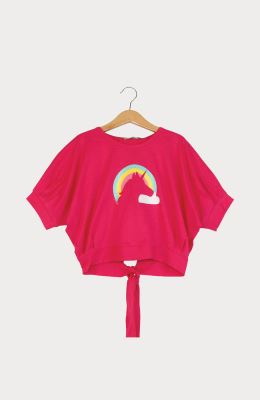 بلوز یکرو لایکرا اسلپ آستین کوتاه کیمونو