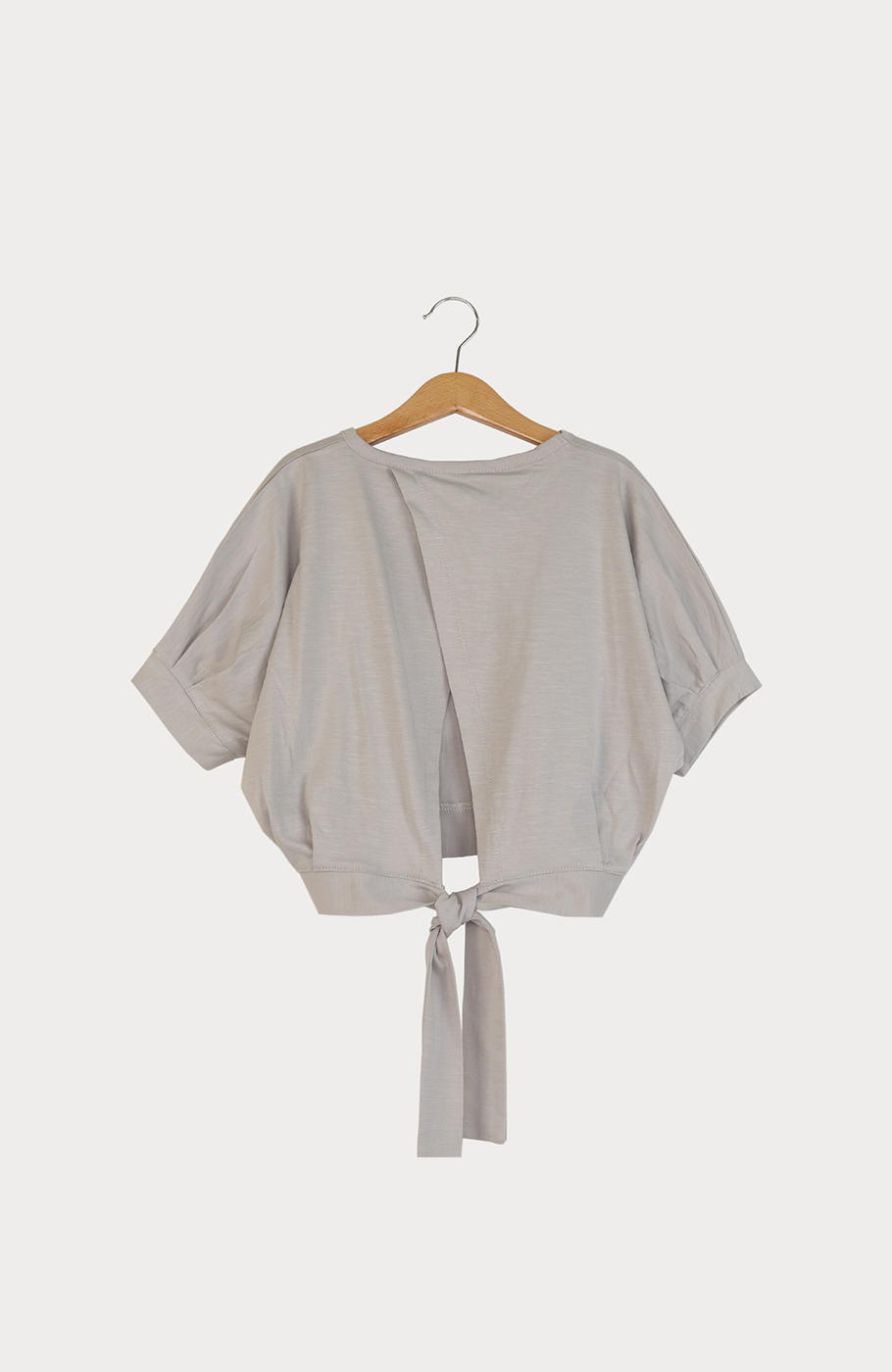 بلوز یکرو لایکرا اسلپ آستین کوتاه کیمونو