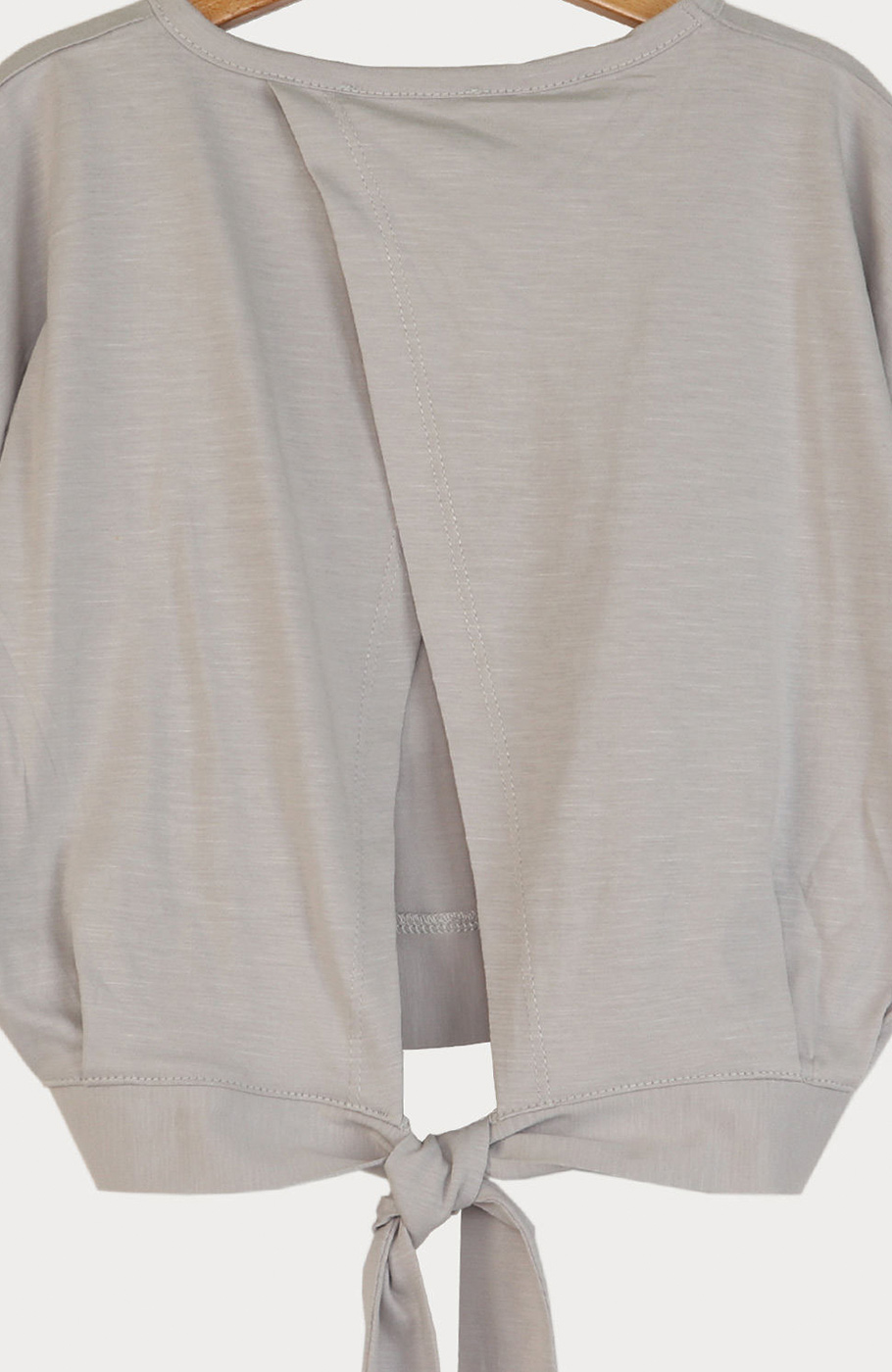 بلوز یکرو لایکرا اسلپ آستین کوتاه کیمونو