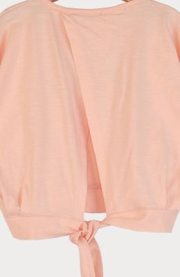 بلوز یکرو لایکرا اسلپ آستین کوتاه کیمونو