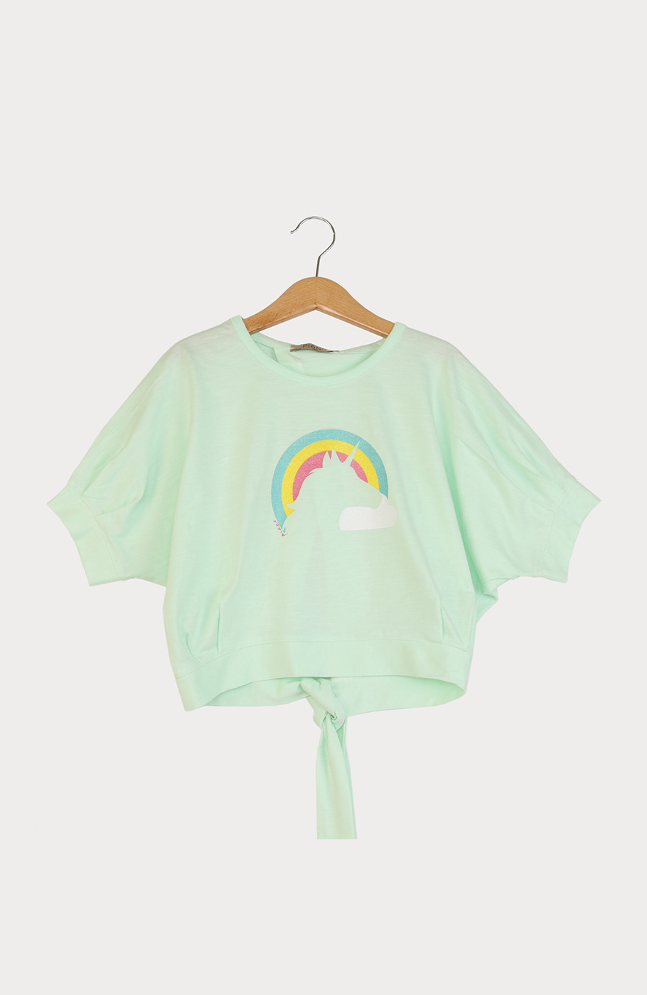 بلوز یکرو لایکرا اسلپ آستین کوتاه کیمونو