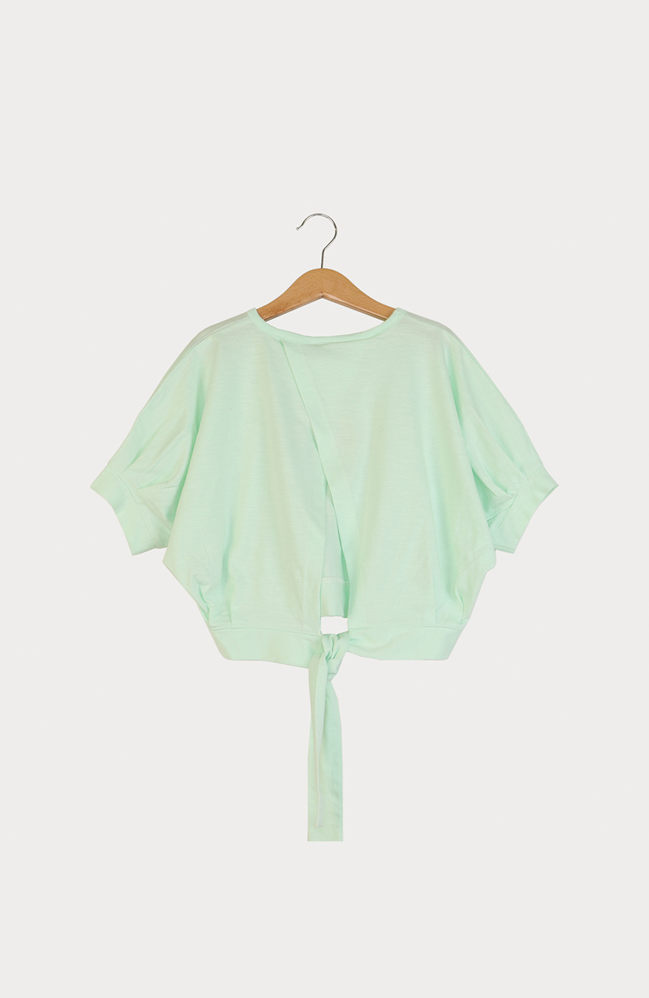 بلوز یکرو لایکرا اسلپ آستین کوتاه کیمونو