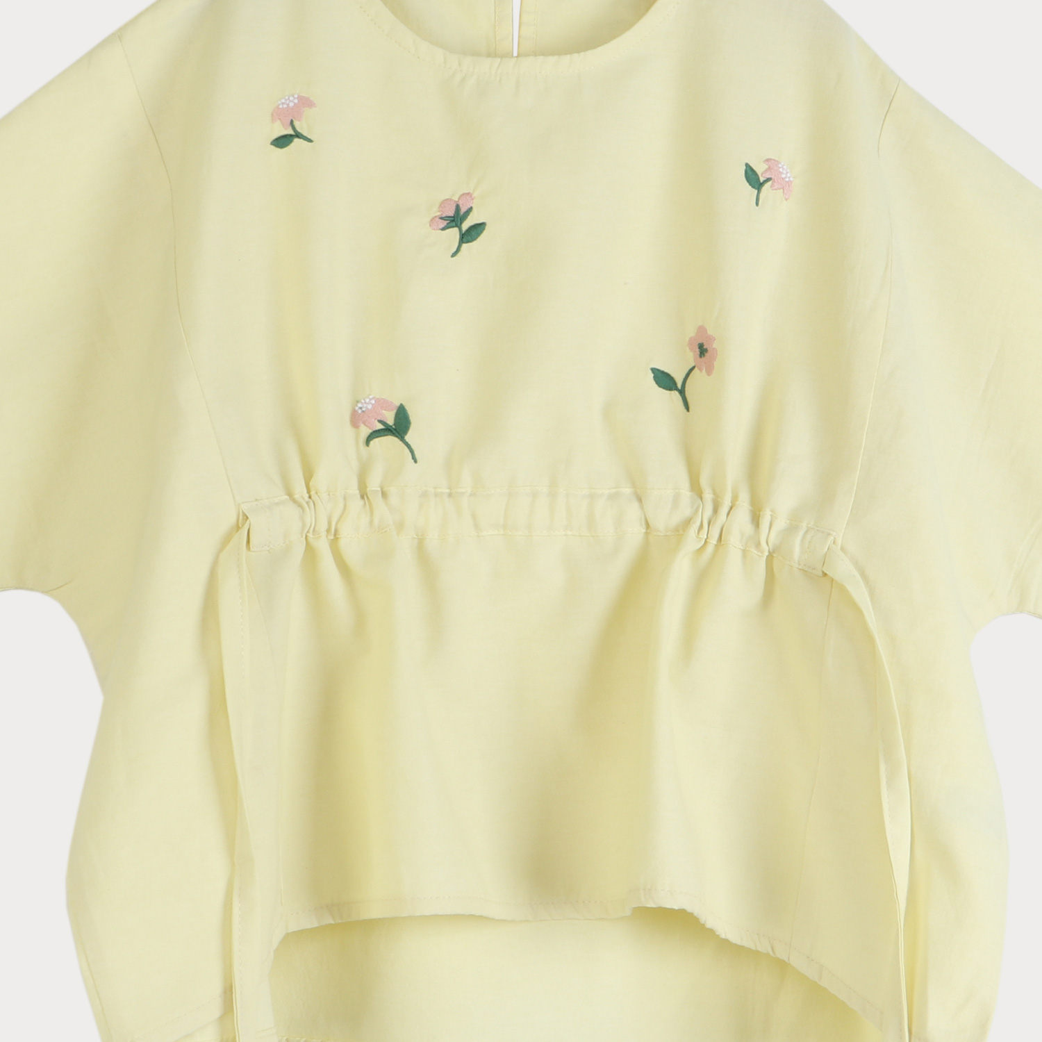 بلوز آکسفورد آستین پاکتی گت دار