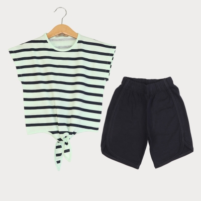 تاپ و شلوارک یکرو لایکرا اسلپ