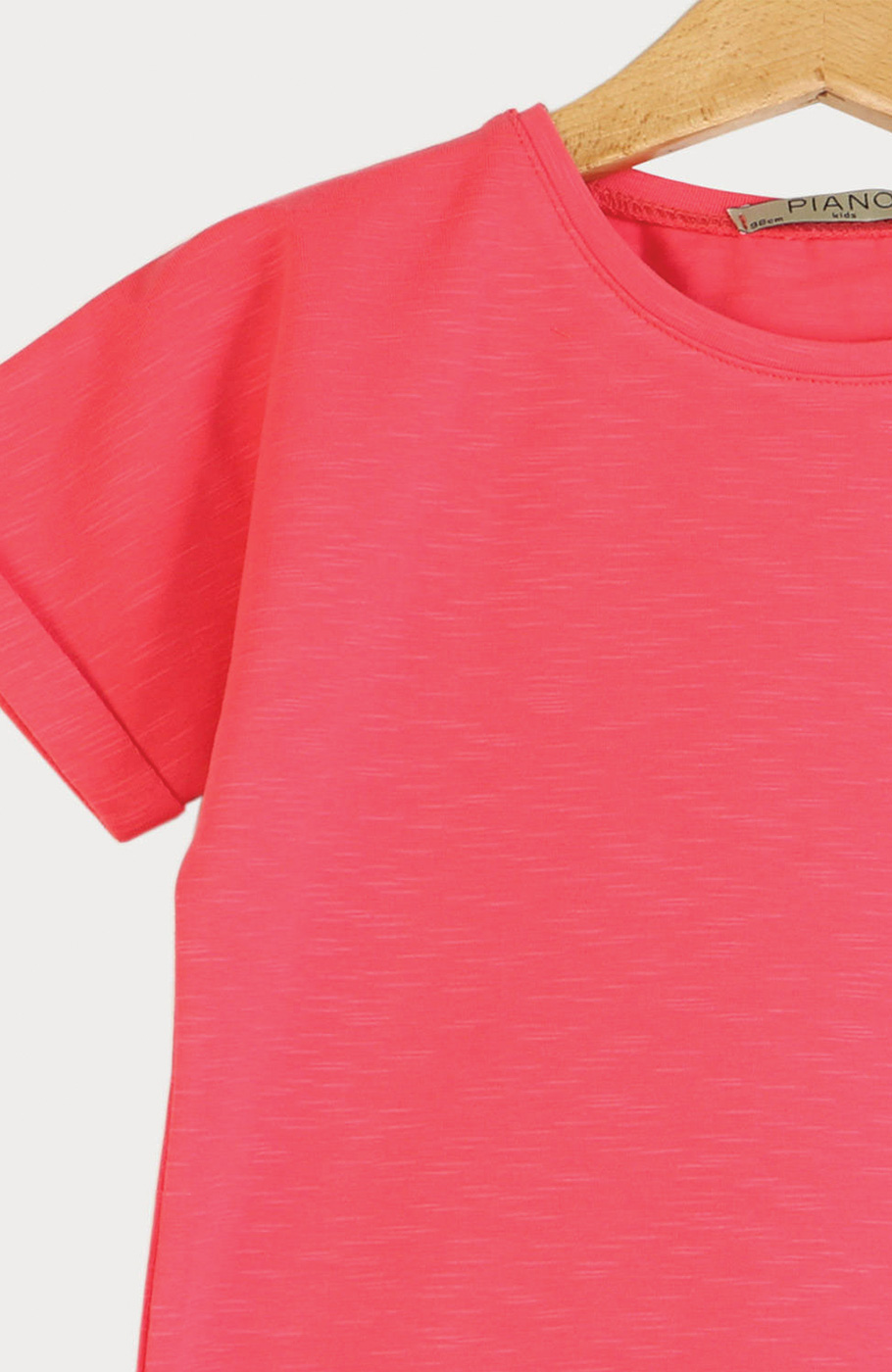 تیشرت یکرو لایکرا اسلپ آستین پاکتی