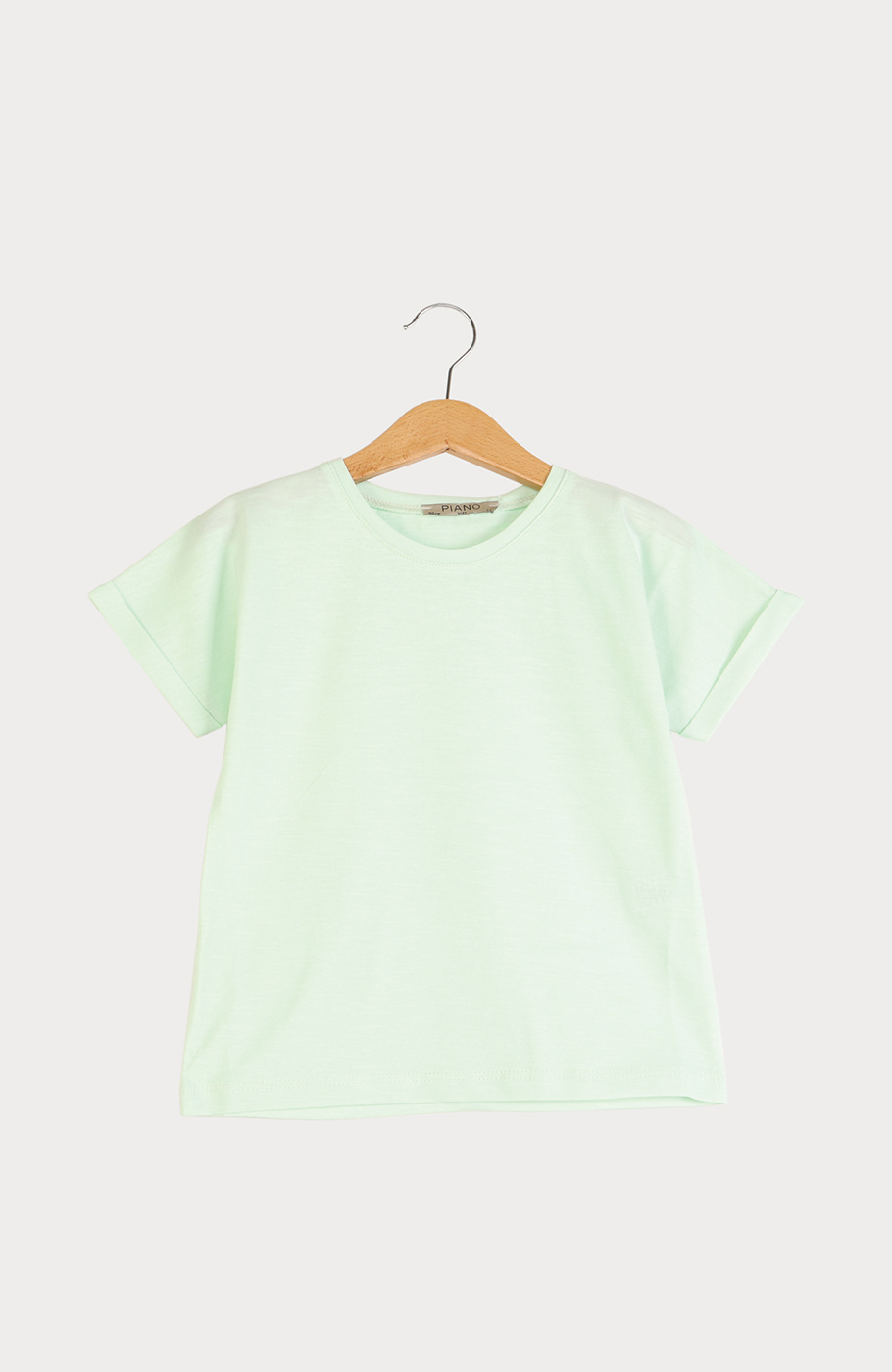 تیشرت یکرو لایکرا اسلپ آستین پاکتی