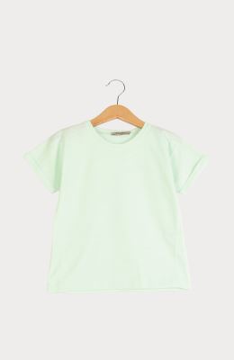 تیشرت یکرو لایکرا اسلپ آستین پاکتی