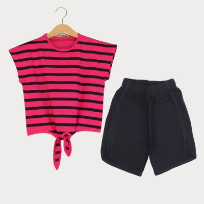 تاپ و شلوارک یکرو لایکرا اسلپ