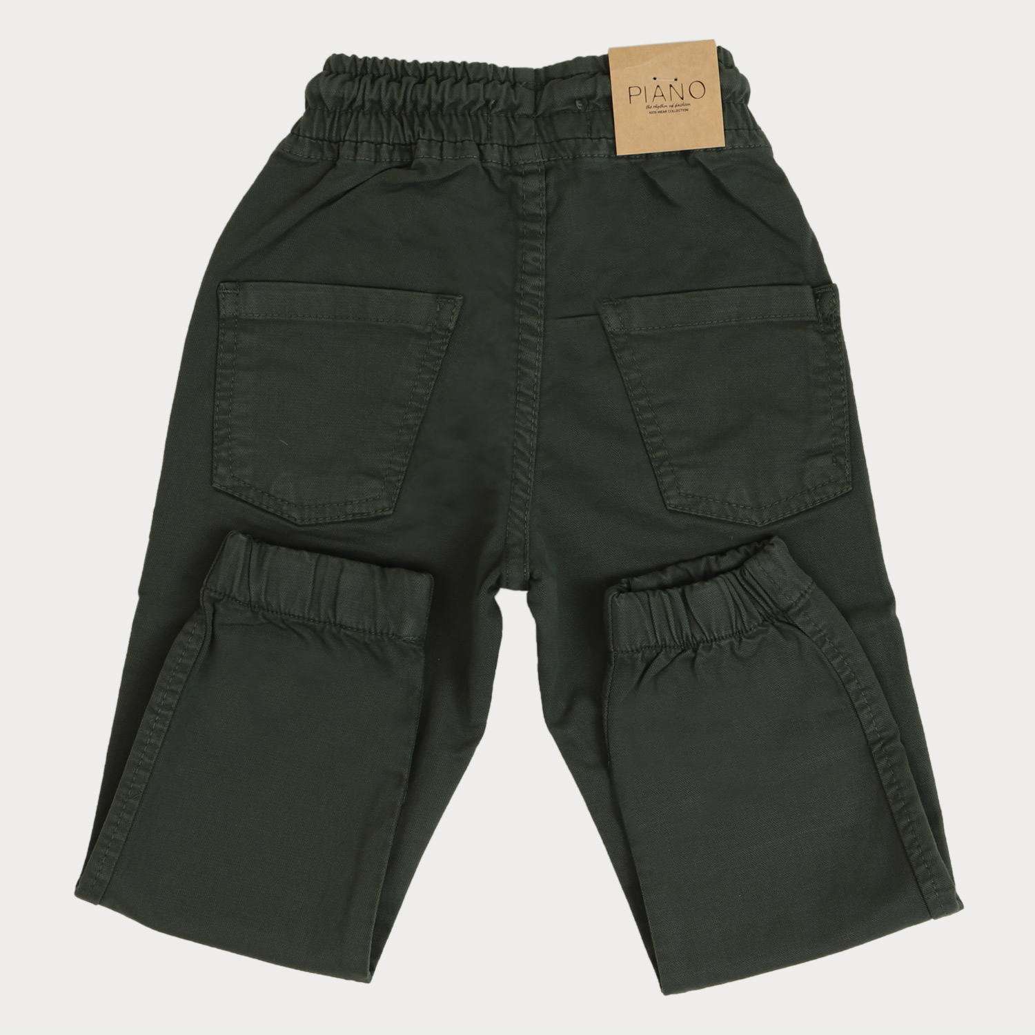 شلوار کتان کمر کش