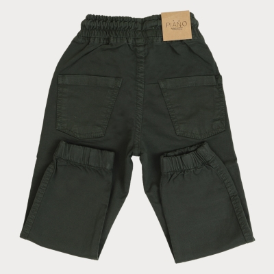 شلوار کتان کمر کش