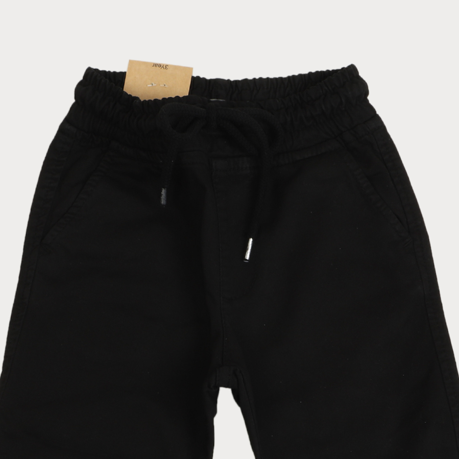 شلوار کتان کمر کش