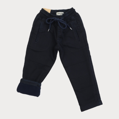 شلوار کتان لاینر دار