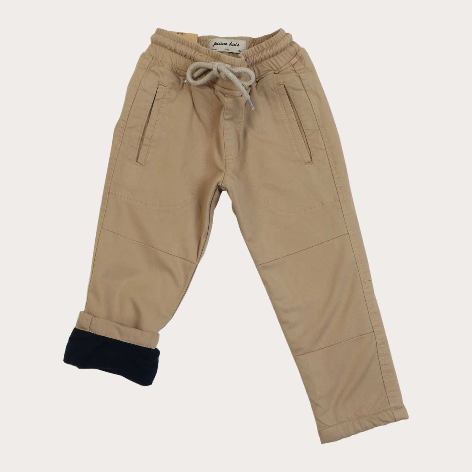 شلوار کتان لاینر دار